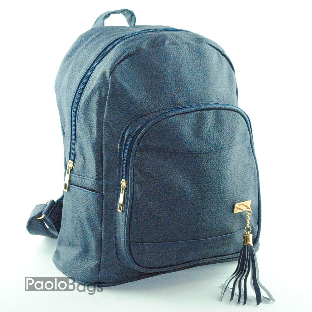 Кожена дамска раница