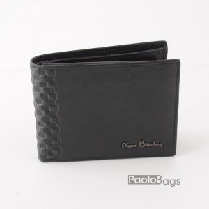 Луксозен мъжки портфейл от естествена кожа Pierre Cardin 30359-1