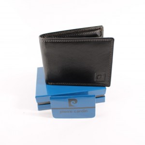Луксозен мъжки портфейл от естествена кожа Pierre Cardin 30359-8