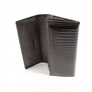 Луксозно дамско портмоне лачено от естествена кожа 34801-64